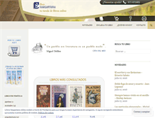 Tablet Screenshot of librossargantana.com